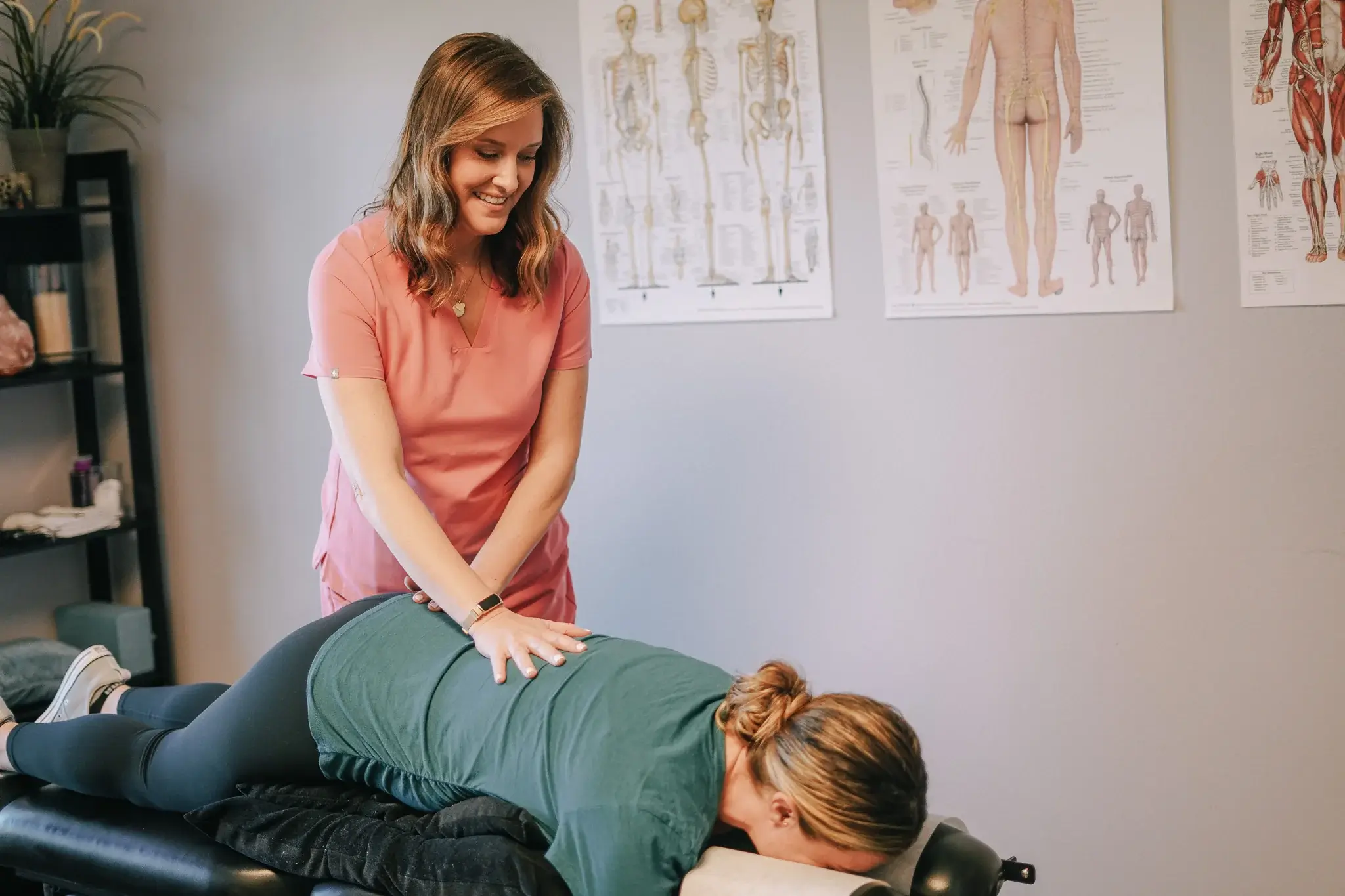 Chiropractor in Mission Valley - Chiropractor in Mission Valley - gentle prenatal adjustment with Webster Technique for family wellness